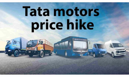 Tata Motors to Hike Truck and Bus Prices by 2% Starting January 1