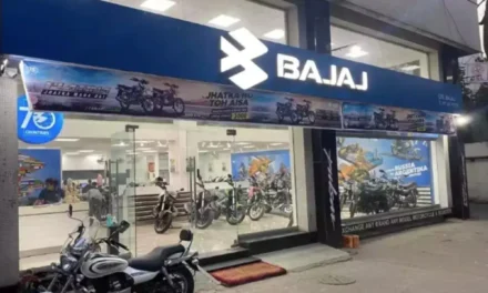 Electric scooter emits smoke, and Bajaj Auto reports that the problem is being looked into.