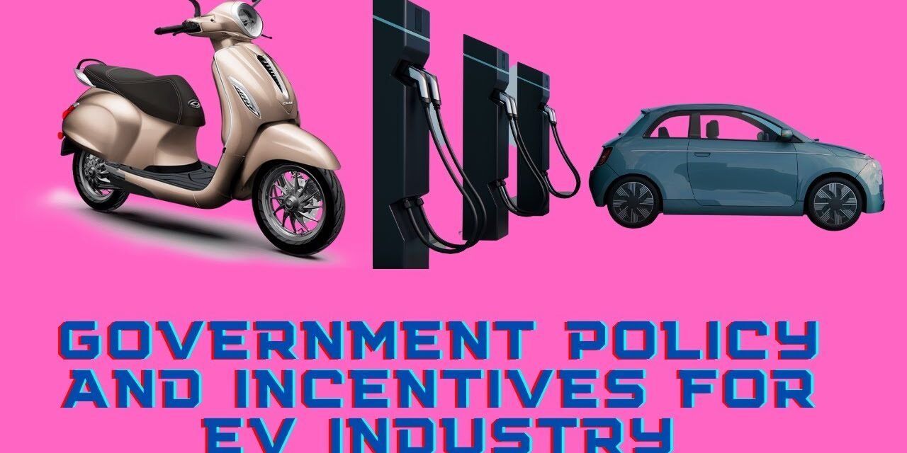 How do government policies and incentives impact the adoption of electric cars and motorcycles?