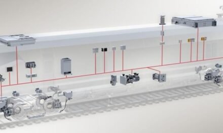 What are the key components of railway vehicles like locomotives, freight cars, and passenger cars?