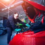 What advancements have been made in equipment for electric vehicle (EV) repairs compared to traditional vehicles?