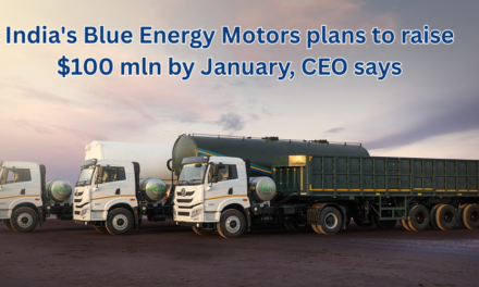 India’s Blue Energy Motors plans to raise $100 mln by January, CEO says