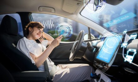 How are advanced technologies like smart displays, climate control, and voice recognition systems integrated into modern vehicle interiors?