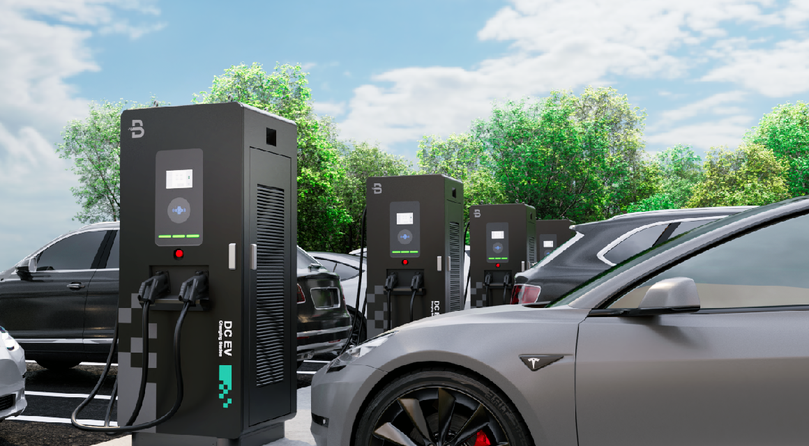 What are the challenges in developing a widespread EV charging infrastructure?