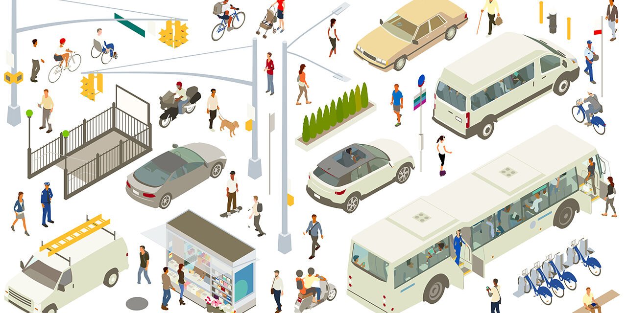How is smart city infrastructure influencing automobile transportation?