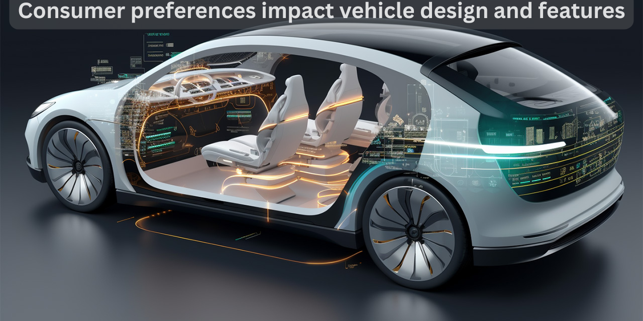 How do consumer preferences impact vehicle design and features?