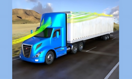 How are heavy trucks designed to meet fuel efficiency and emission standards?
