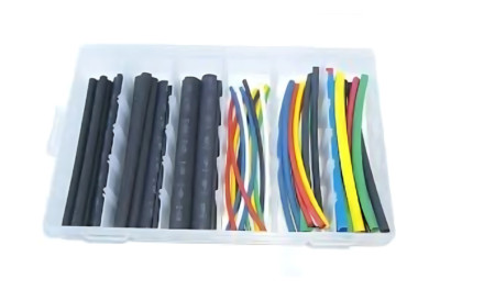 What are the major quality control measures in heat shrink tubing production?