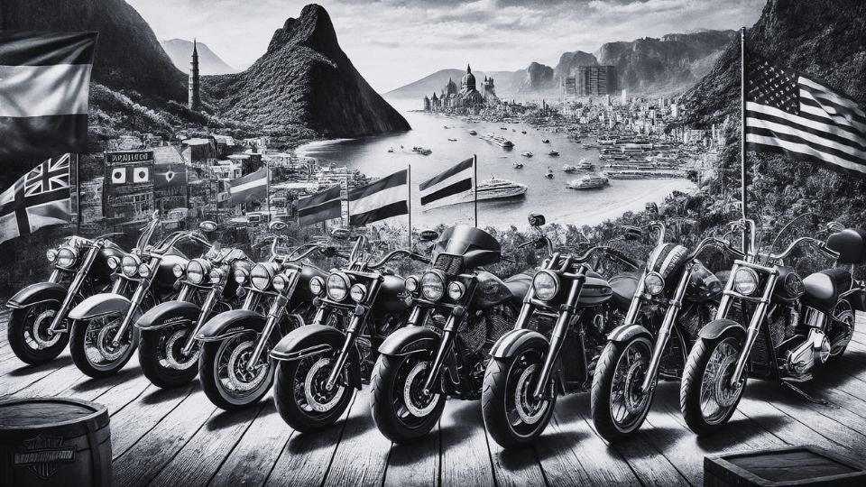 How do cars and motorcycles reflect cultural preferences and lifestyles in different countries?